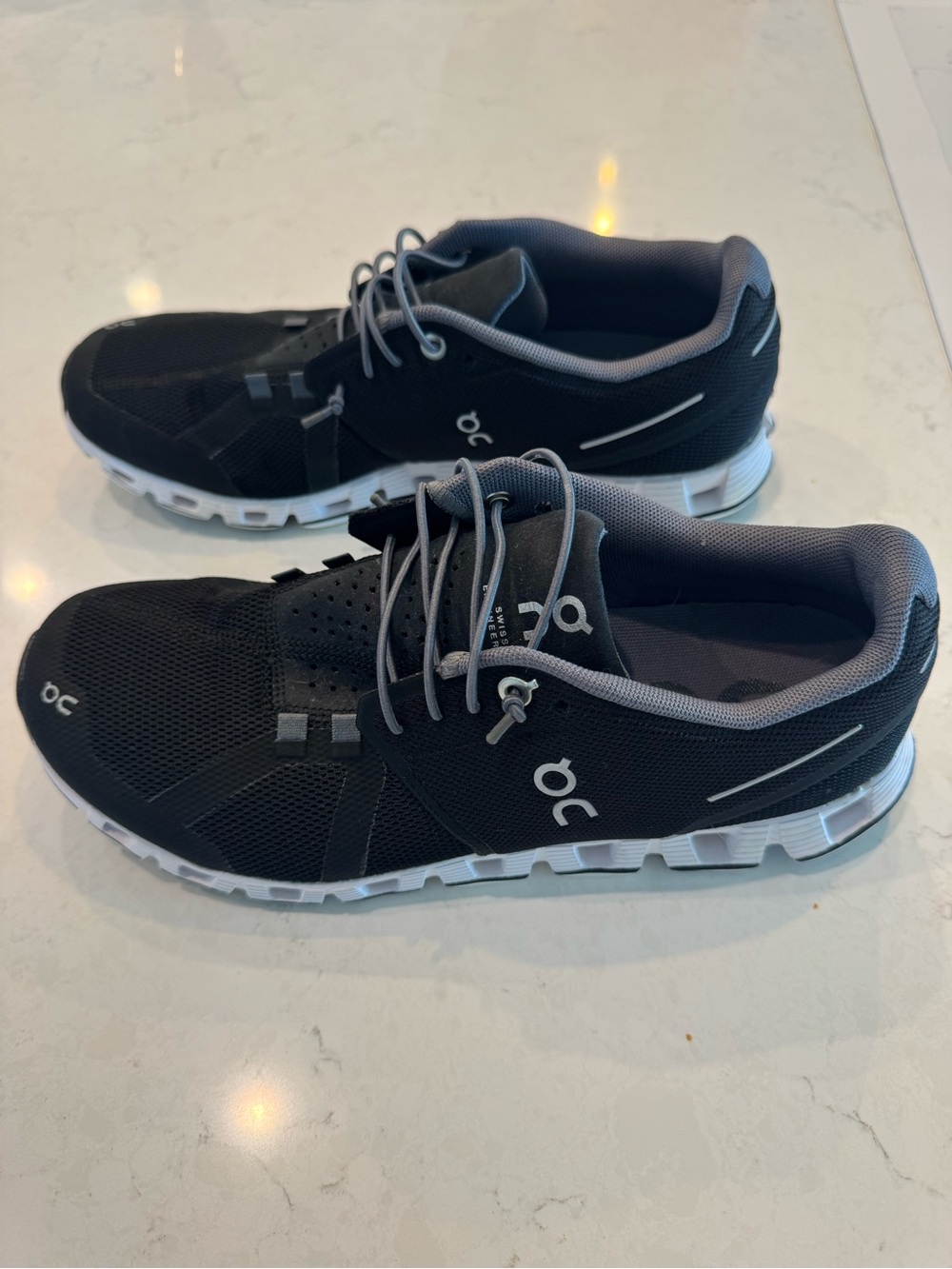 On Running Black and Gray Women's Athletic Running Shoes - Picture 2 of 5